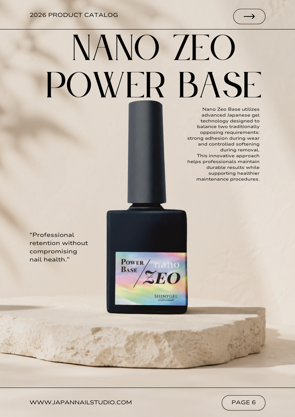 SHINYGEL Power Base nano-ZEO