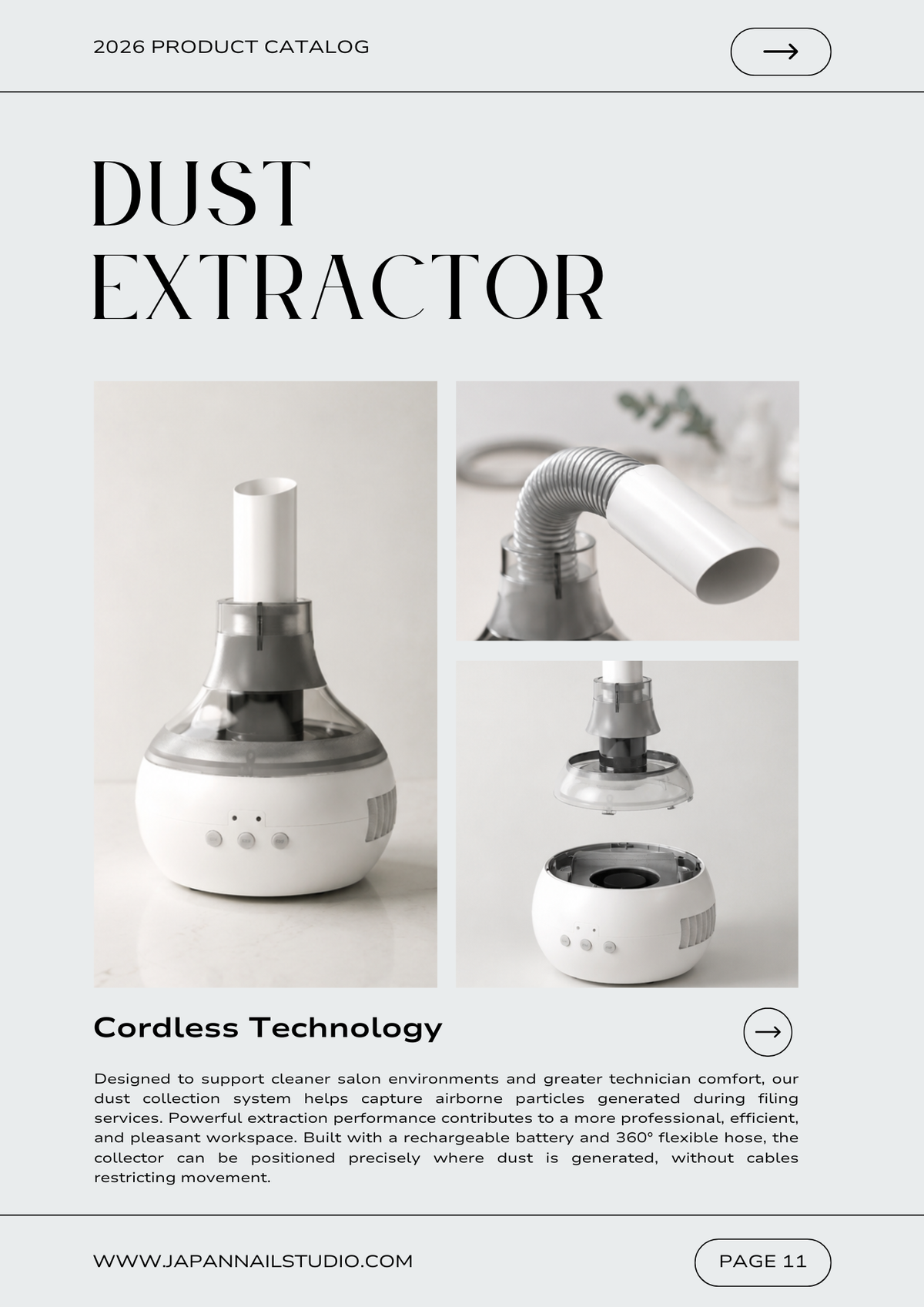 SHINYGEL Cordless Dust Collector