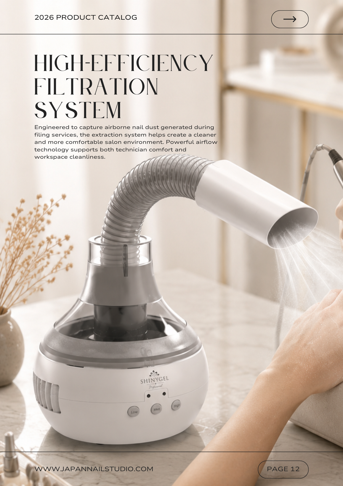 SHINYGEL Cordless Dust Collector