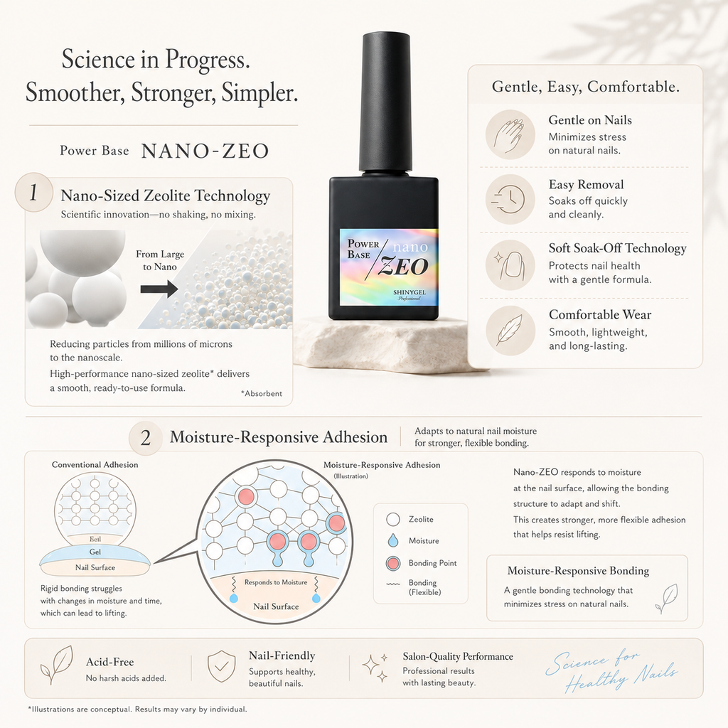 SHINYGEL Power Base nano-ZEO